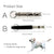 Adjustable Stainless Steel Dog Training Whistle