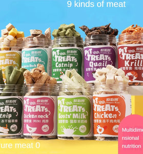 Chicken & Duck Meat Pet Treats with Egg Yolk