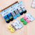 4pcs Cute Cat Socks, Anti-Slip Cotton Knit Paw Protectors for Small Cats