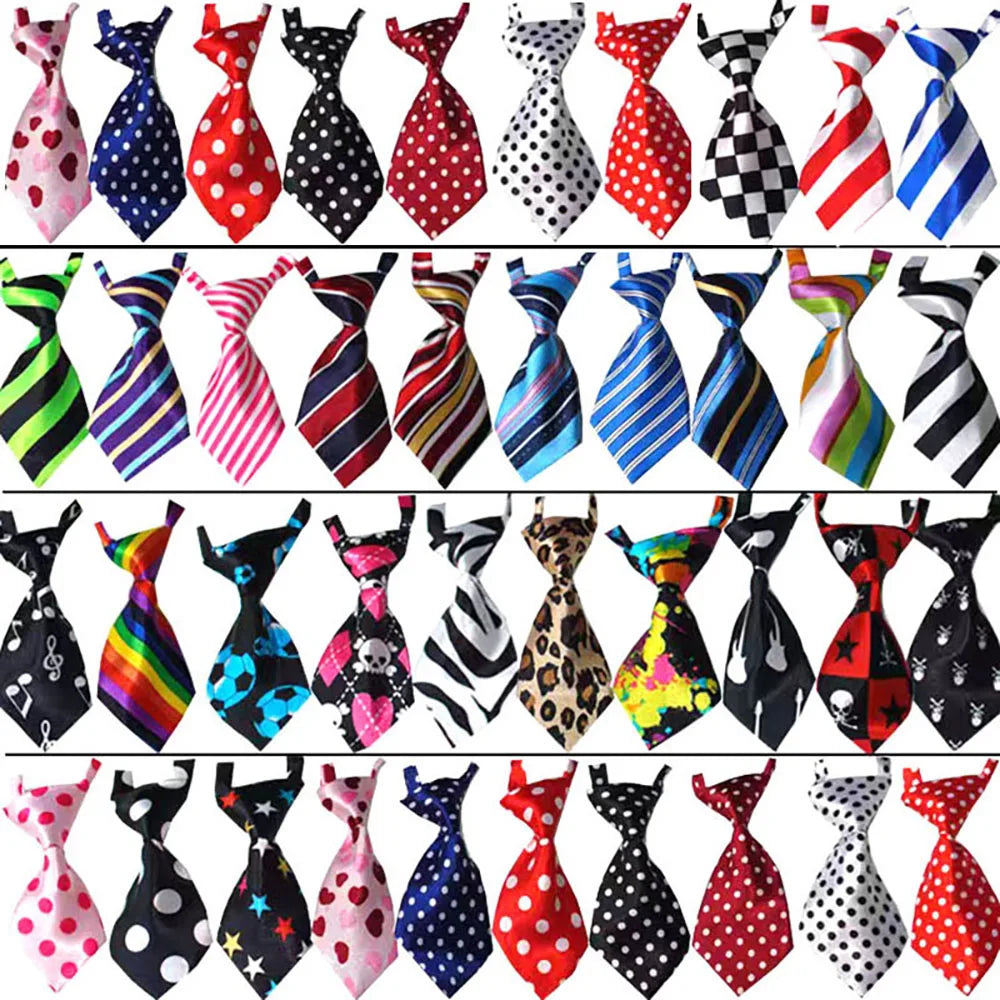 Adjustable Pet Bow Tie Set (25/50/100 pcs)
