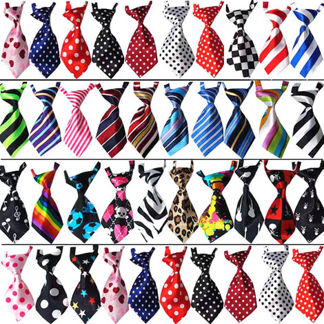 Adjustable Pet Bow Tie Set (25/50/100 pcs)