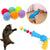 Plush Ball Shooting Gun - Interactive Cat Toy with Mini Pompom Launcher
