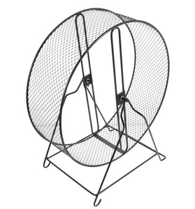Silent Hamster Exercise Wheel - Metal Running Wheel for Small Pets