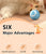 Smart Interactive Rolling Ball - Automatic Cat Toy for Indoor Play