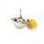 Hands-Free Cat Wand with Bell & Suction Cup - Interactive Hunting Toy
