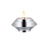 Small Keepsake Urn for Ashes - Stainless Steel Memorial Container & Candle Holder for Human Ashes