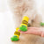 4Pcs Cute Pet Dog Socks, Anti-Slip Paw Protectors for Small Breeds (Chihuahua, Yorkie, Spitz)
