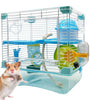 2-Layer Hamster Cage with Tubes & Accessories