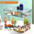 Transparent Acrylic Fish Tank - Ecological Breeding Box for Desktop Landscaping