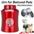 Pet Memorial Urn - Stainless Steel Cremation Jar for Pet & Human Ashes, 250/500/800ml Storage Casket