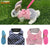 Small Animal Walking Harness and Leash Set for Rabbits, Puppies, and Small Pets