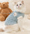 Winter Warm Clothes for Hairless Cats, Cute Cardigan Sweater with Buckle for Sphynx
