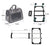 Breathable Portable Pet Carrier with Pull Rod – Lightweight Travel Trolley for Dogs and Cats