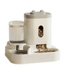 Automatic Pet Feeder & Water Fountain Bowl