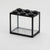 Creative Fish Tank - Stackable Mini Aquarium with 6 Ventilation Holes for Desktop & Home Decor