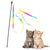 Rainbow Strips Cat Teaser Wand - Interactive Toy for Cats
