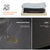Jumbo Orthopedic Memory Foam Dog Sofa with Bolster, Waterproof, Removable Cover, and Elevated Cushion