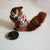 Stripe Pet Chest Strap Harness and Leash Set for Small Pets
