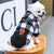 Winter Dog Hoodie - Warm Plaid Jacket with Pocket for Small to Large Dogs
