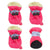 4pcs Anti-Skid Puppy Shoes, Soft-Soled Waterproof Pet Protection for Winter