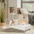 Nordic Pet Bed with Wood Legs & Cozy Pad