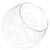 Unbreakable Plastic Round Fish Bowl - Clear Aquarium Globe & Hydroponic Planter for Goldfish