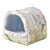 Small Animal Hamster Plush Hammock Bed - Winter Hanging Hideout