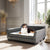 Luxurious Extra-Large Dog Sofa with Microfiber Leather, Snuggle Lounge, and Removable Cushion