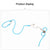 Adjustable Soft Harness & Leash Set for Hamsters, Mice, & Small Pets