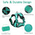 Adjustable Escape-Proof Cat Harness and Leash Set