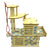 Wooden Hamster Villa House & Climbing Toy for Small Pets