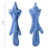 Stuffingless Plush Dog Toy - Durable Squeaky & Crinkle Chew Toy