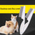 Puppy Joy Stainless Steel Pet Shedding & Flea Comb