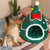 Christmas Cat & Dog Beds - Warm Winter Pet Supplies