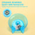 Transparent Anti-Slip Hamster Running Wheel - Indoor Exercise Toy
