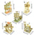 Wooden Hamster Villa House & Climbing Toy for Small Pets