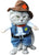Funny Pet Cowboy Costume – Halloween Outfit for Dogs & Cats