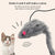 Interactive Cat Toy - Hanging Plush Mouse with Door Clip & Elastic