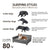 Luxurious Extra-Large Dog Sofa with Microfiber Leather, Snuggle Lounge, and Removable Cushion