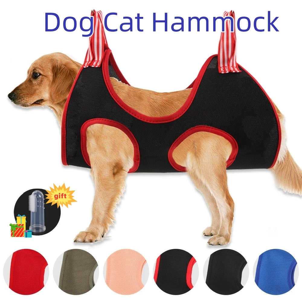Puppy Joy Dog & Cat Grooming Hammock Restraint Bag