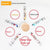 10pcs Cat Strips Protein Snacks