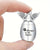 Small Keepsake Urn with Angel Wings - Mini Stainless Steel Cremation Urn for Ashes