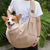 Comfortable Pet Crossbody Sling Carrier Bag for Cats & Dogs