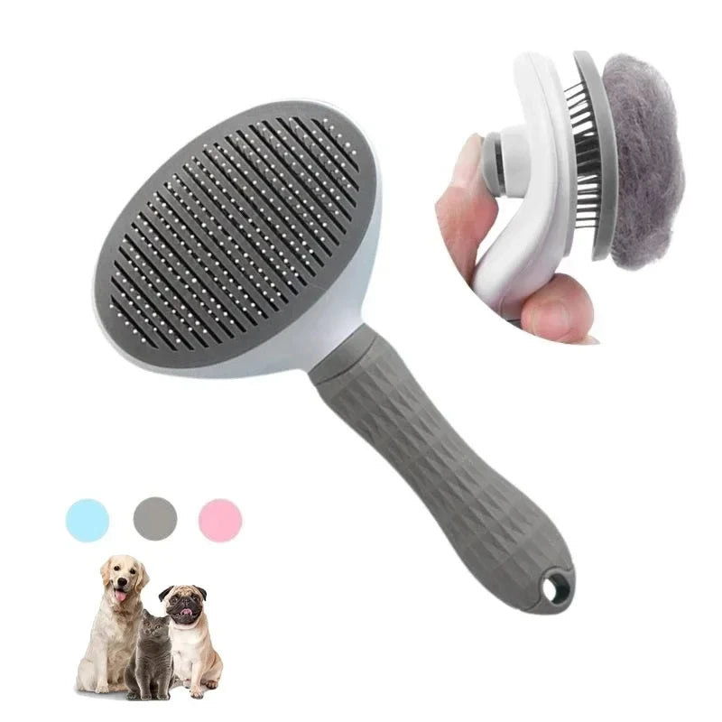 Puppy Joy Pet Hair Brush & Dog Comb for Grooming