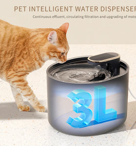 3L Automatic Cat Water Fountain - USB Charge & Silent Drinking Dispenser