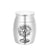 Small Cremation Urn for Ashes - Mini Keepsake Urn with Carved Candle Pattern, Memorial Ashes Holder