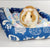 Summer Cooling Mat for Small Pets - Rattan, Cute Print, Fits Guinea Pigs, Hamsters, and Chinchillas