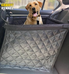 Pet Dog Car Seat Carrier Bag - Waterproof Travel Hammock for Cats and Dogs