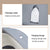 Foldable Pet Bathtub for Cats & Small Dogs