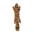 Stuffingless Plush Dog Toy - Durable Squeaky & Crinkle Chew Toy